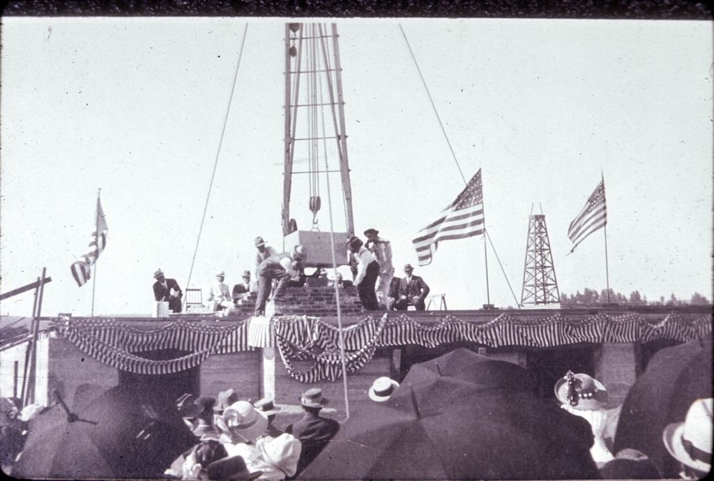 FUHS Cornerstone Laying 1911 ish