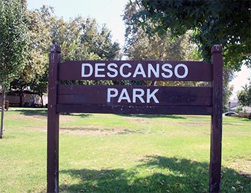 Descanso Park sign