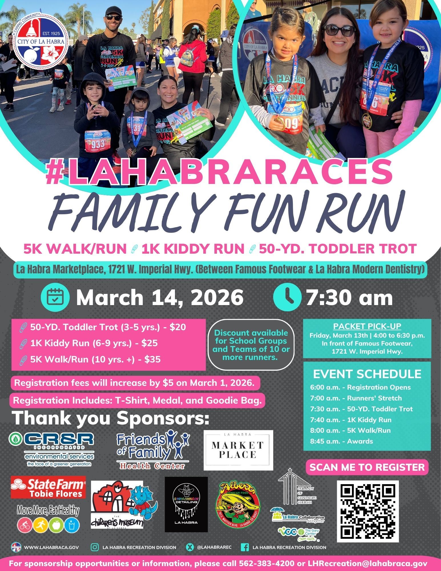 LH Races 5K Flyer